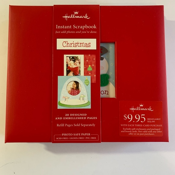 Hallmark Christmas Instant Scrap/Photo Book - Picture 2 of 14